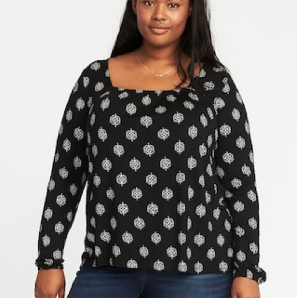 Old navy relaxed boho top